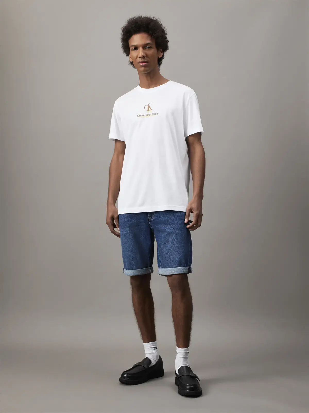 Calvin Klein SLIM SHORT, 1BJ Lacivert Erkek Şort