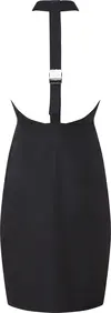 Calvin Klein OPEN BACK STRAP UTIL Kadın Siyah Elbise