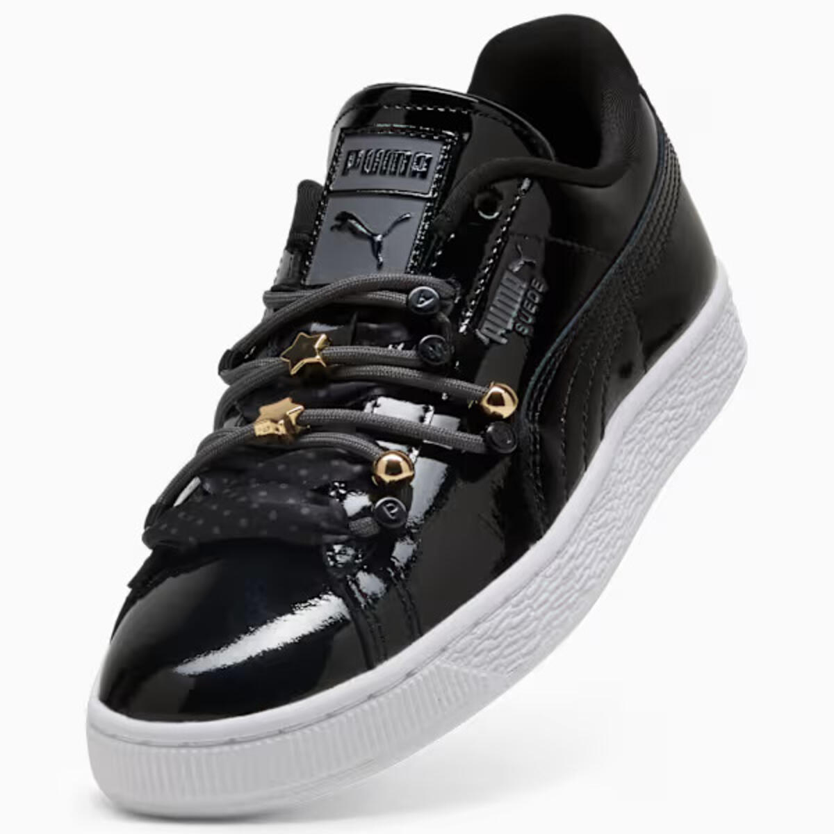 Puma Suede Bloom Patent Wns Siyah Kadın Spor Ayakkabı & Sneaker