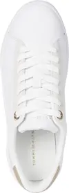 Tommy Hilfiger CHIC COURT SNEAKER, YBS Beyaz Kadın Spor Ayakkabı & Sneaker