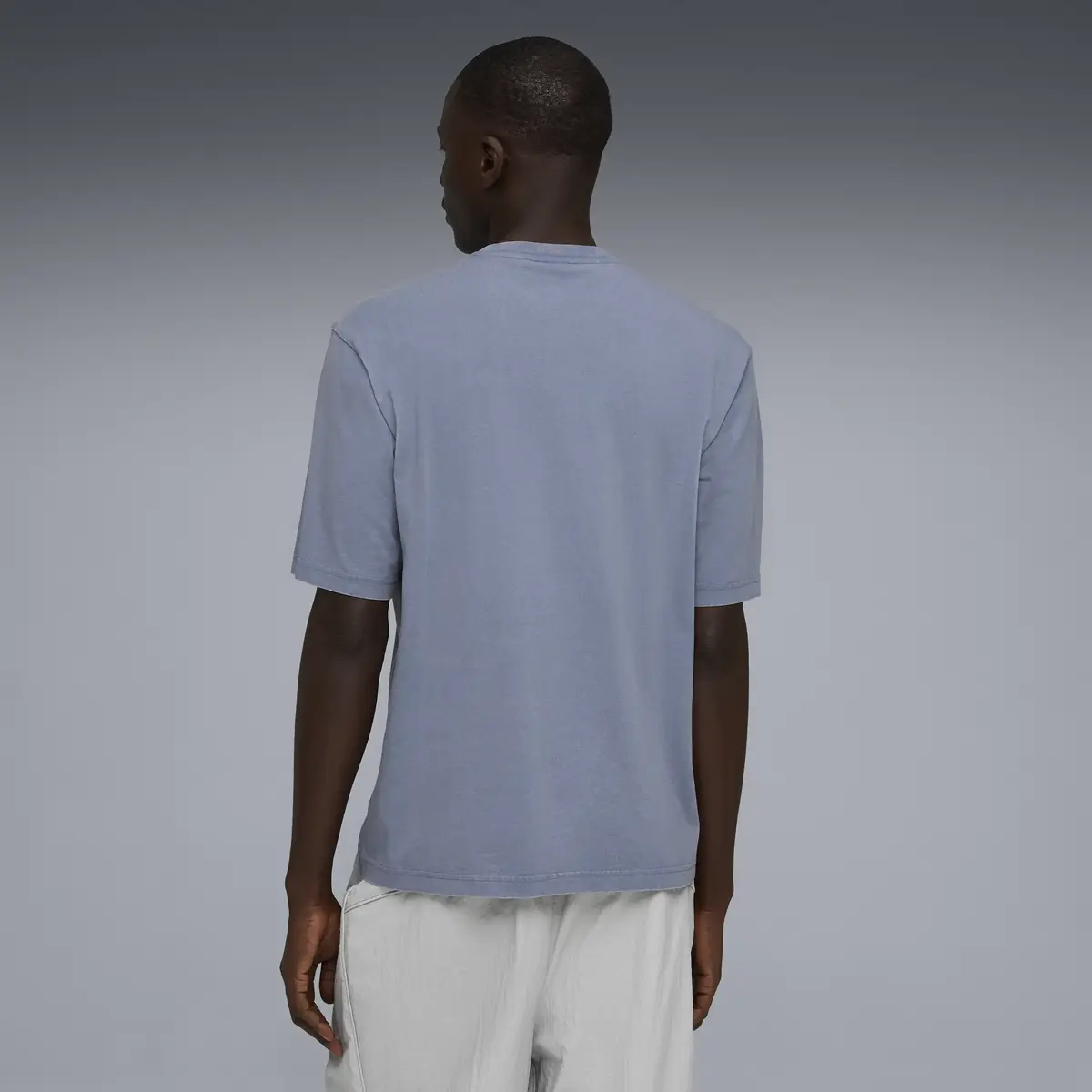 PUMA GRAPHIC Tee Mavi Erkek T-Shirt