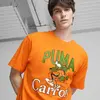 Puma X CARROTS Graphic Tee Turuncu Erkek T-Shirt