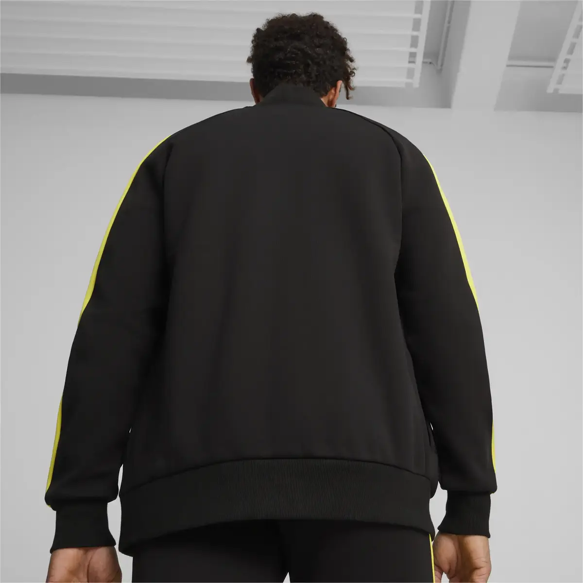 Puma Ferrari Race Iconic T7 Track Jacket Siyah Erkek Fermuarlı Ceket