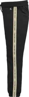 Calvin Klein LOGO TAPE ZIP-UP HWK Erkek Siyah Eşofman Takımı