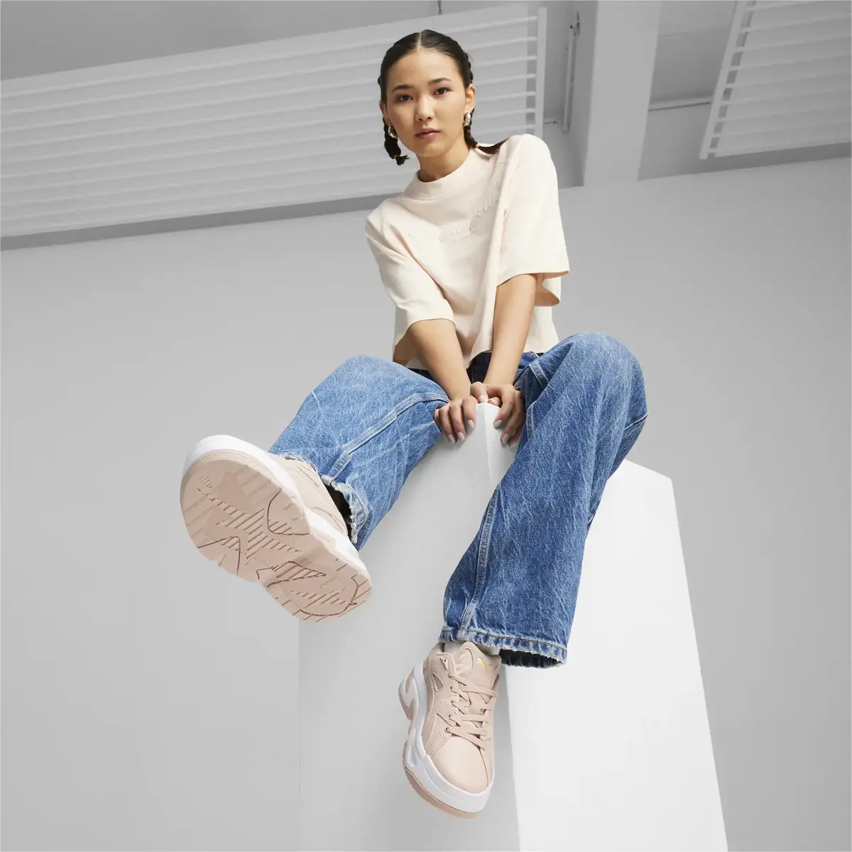 Puma BLSTR Mix Wns Pembe Kadın Günlük Spor Ayakkabı