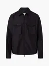 Calvin Klein RECYCLED LIGHT SHIRT Erkek Siyah Mont