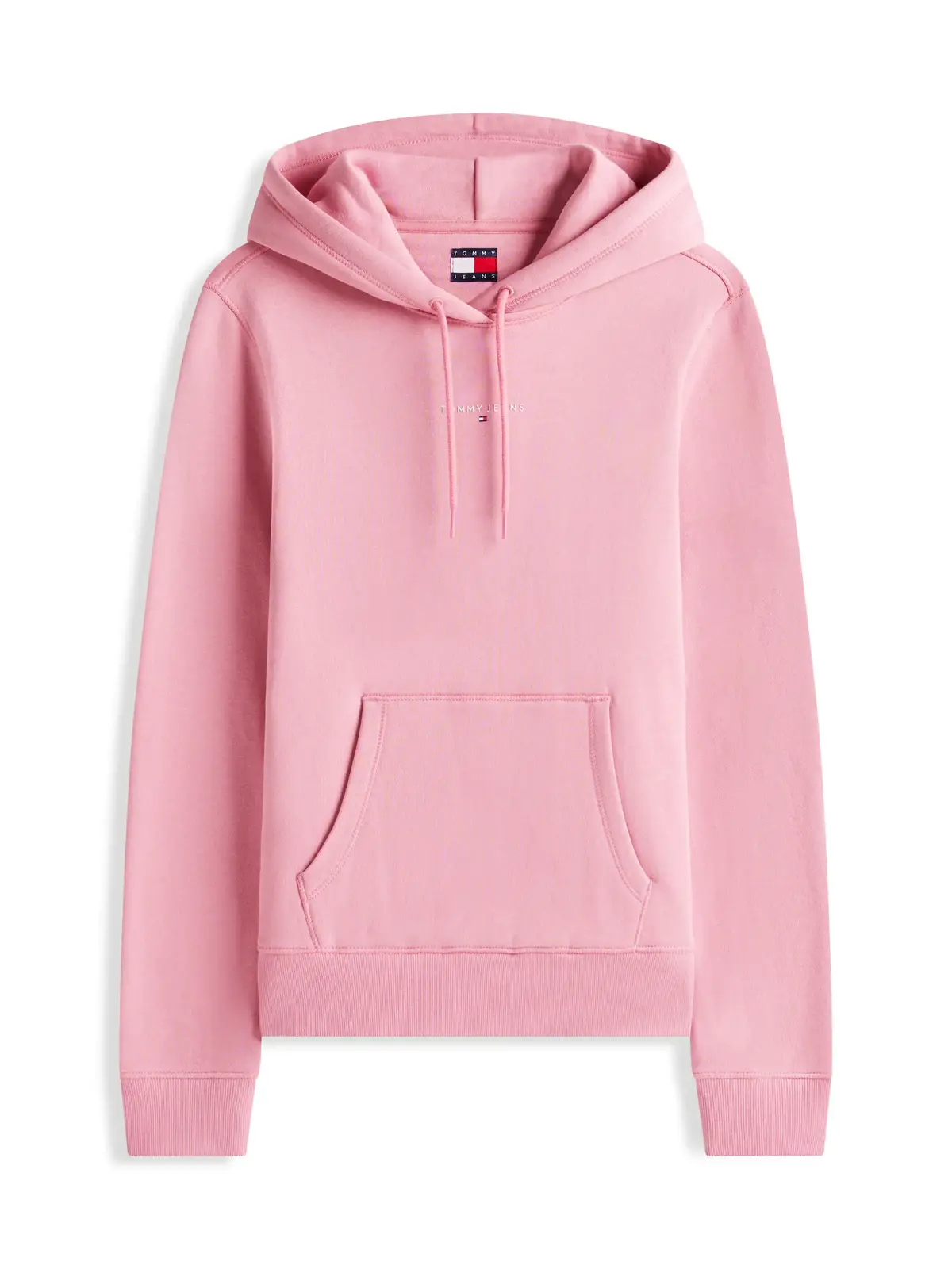 Tommy Hilfiger TJW REG LINEAR HOODI, THC Pembe Kadın Hoodie