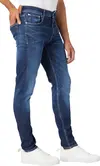 Calvin Klein SLIM TAPER Erkek mavi Kot Pantolon