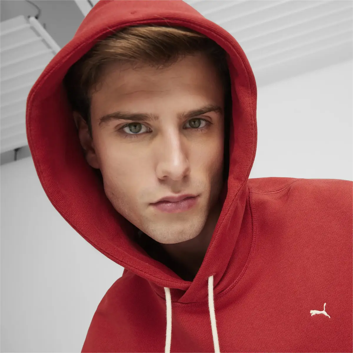 Puma MMQ Hoodie Kırmızı Erkek Sweatshirt