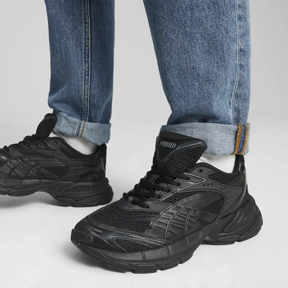 Puma Velophasis Technisch Siyah Unisex Günlük Spor Ayakkabı