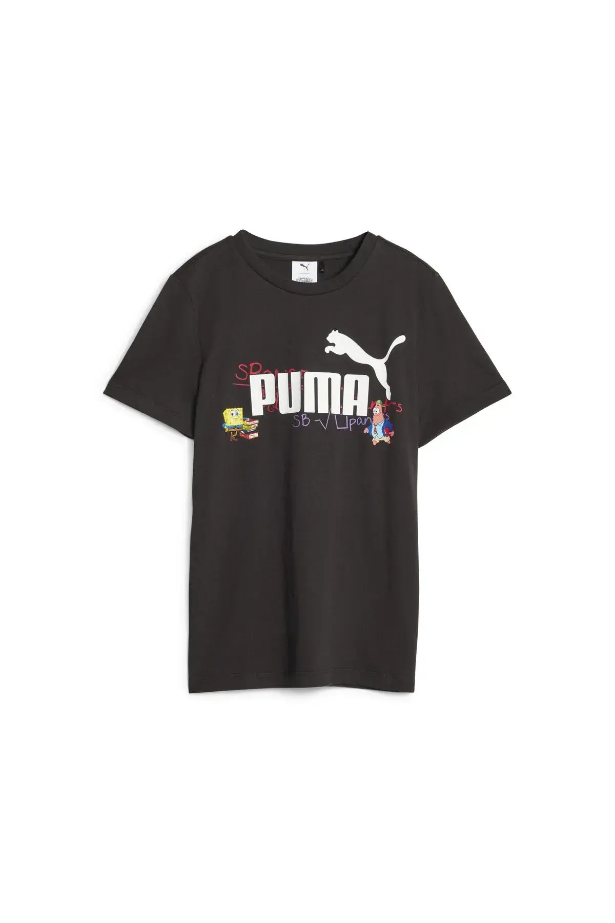 Puma X SPONGEBOB Tee Siyah Unisex T-Shirt