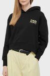 Calvin Klein COLORFUL ARTWORK CRO Kadın Siyah Hoodie