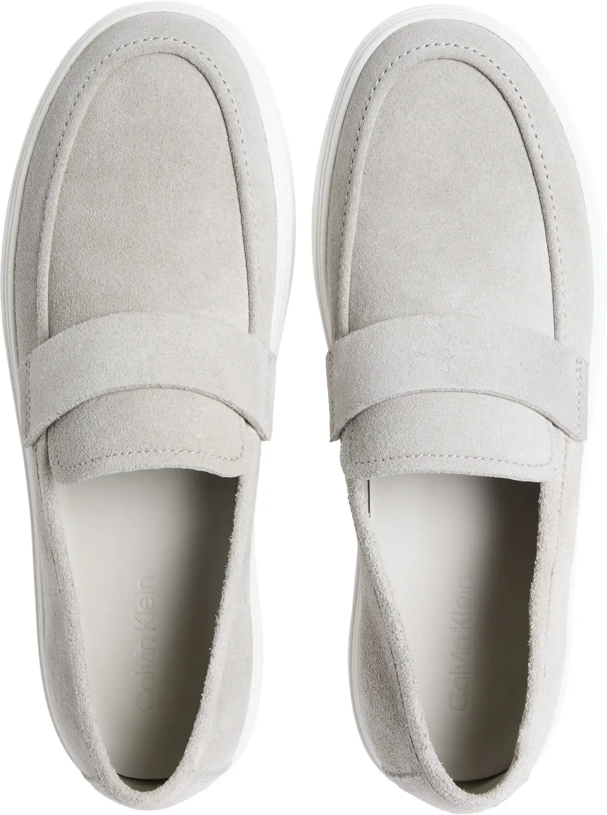 Calvin Klein MOCCASIN SUE UNLINED, ADB Gri Erkek Ayakkabı-Bot