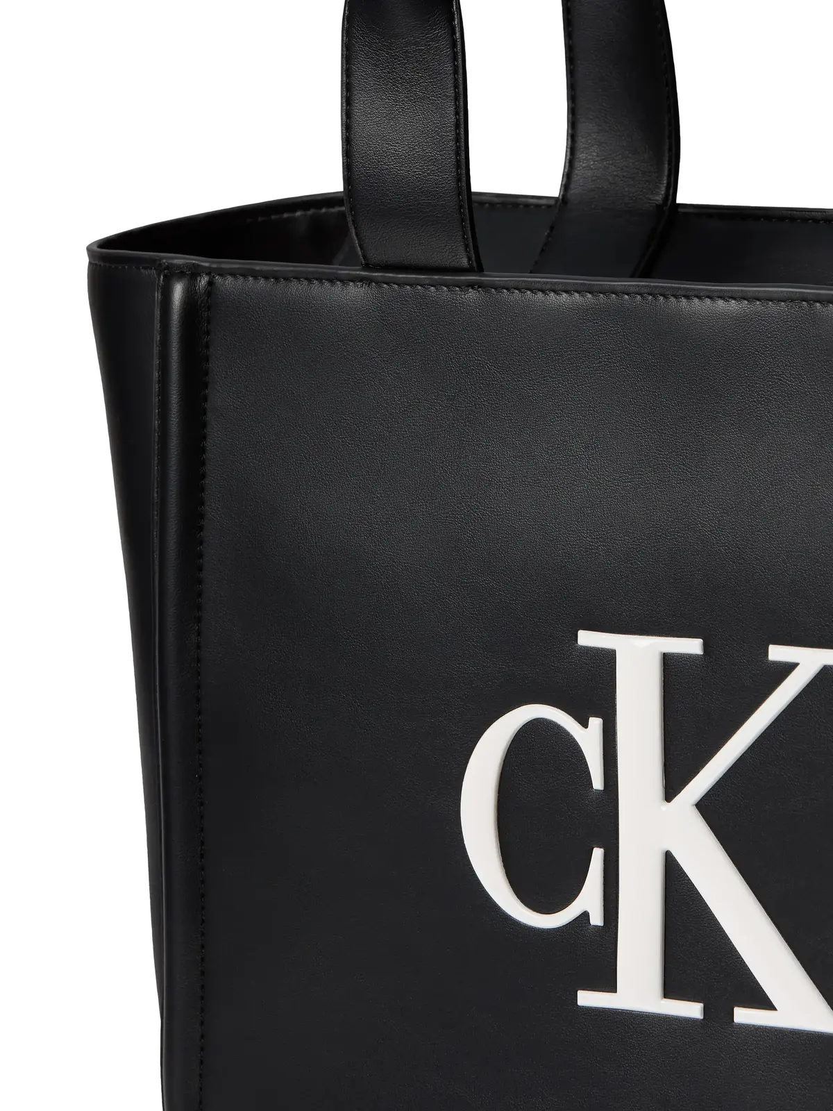 Calvin Klein BOLD CK MEDIUM TOTE Siyah Orta Boy Tote Çanta