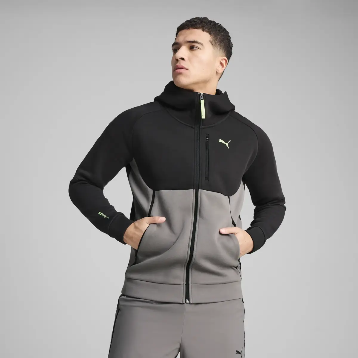 Puma PUMATECH Full-Zip Hoodie Erkek Sweatshirt