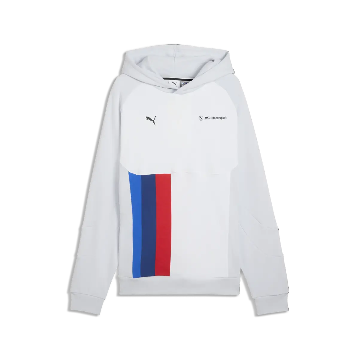 PUMA BMW MMS Ls Pumatech-X Hoodie Gri Erkek Sweatshirt