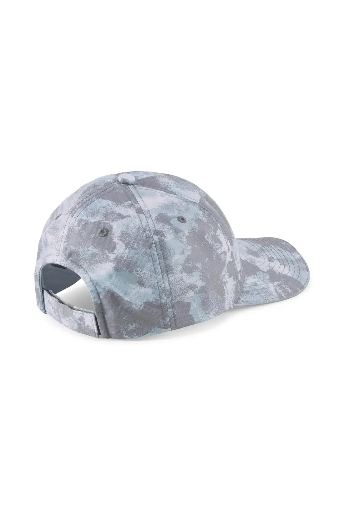Puma Running Cap III Gri - Mavi Desenli Unisex Şapka