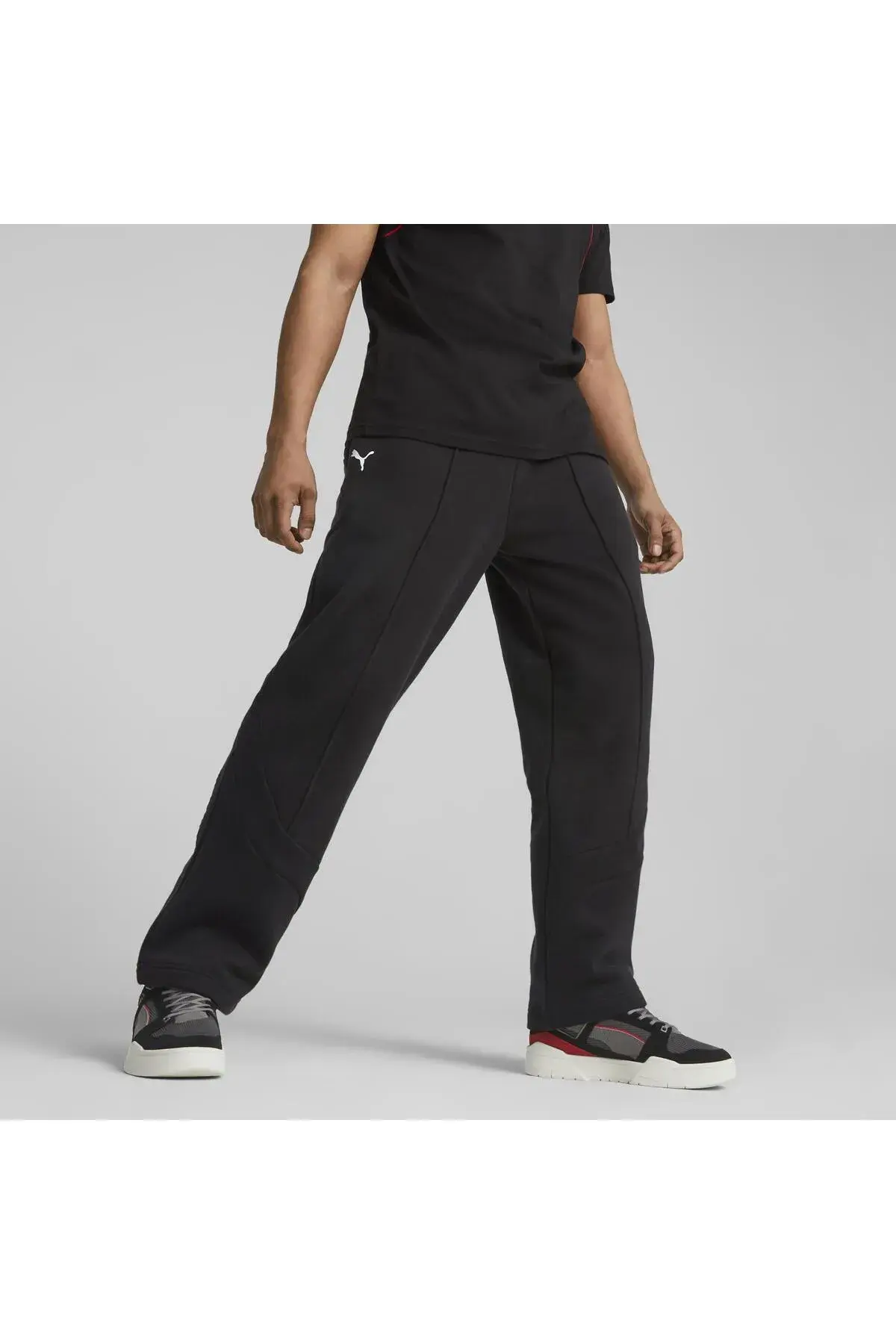 Puma Ferrari Race Statement Pants Siyah Erkek Eşofman Altı