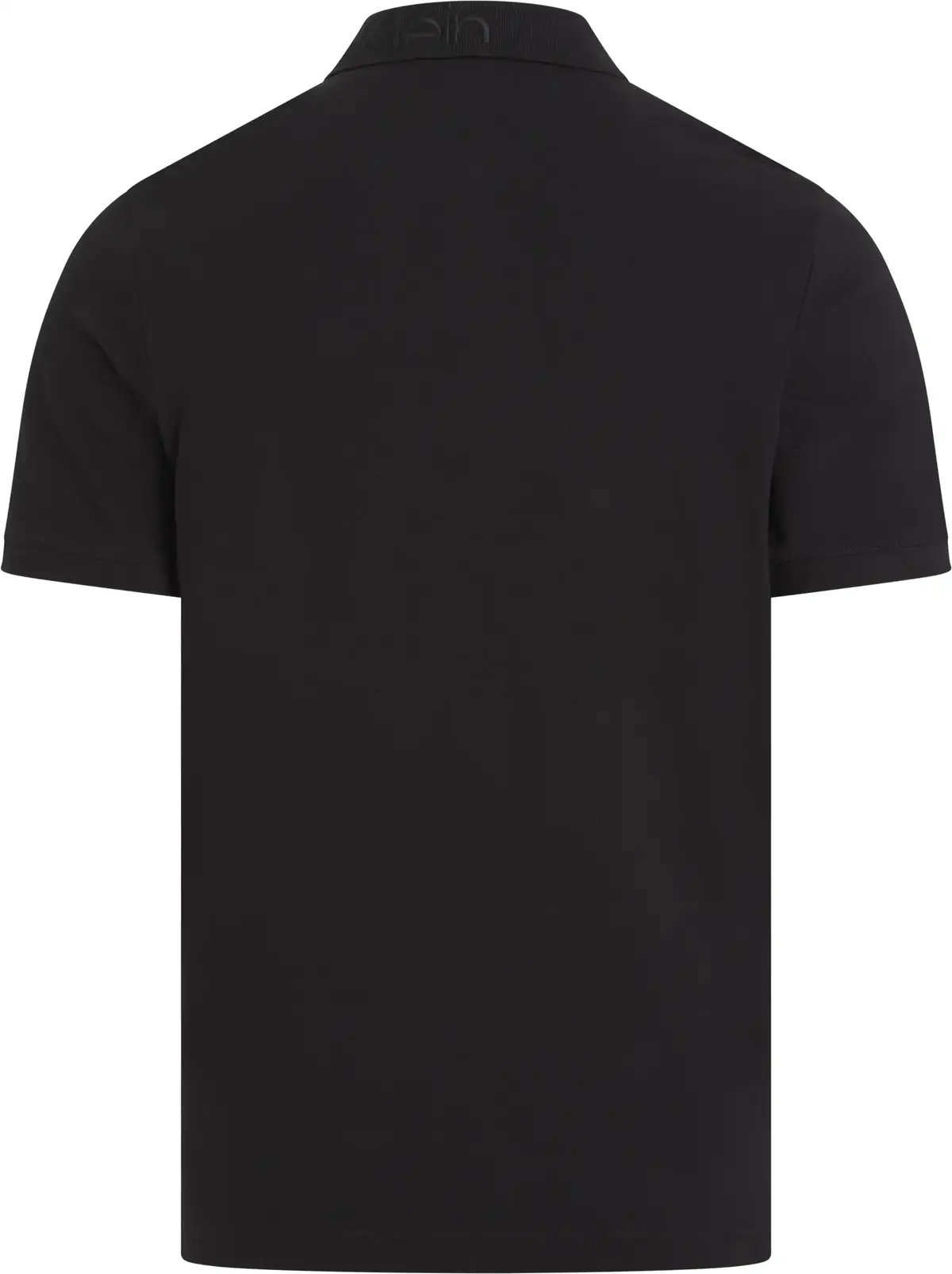 Calvin Klein STRETCH PIQUE LOGO C, BEH Siyah Erkek T-Shirt & Polo