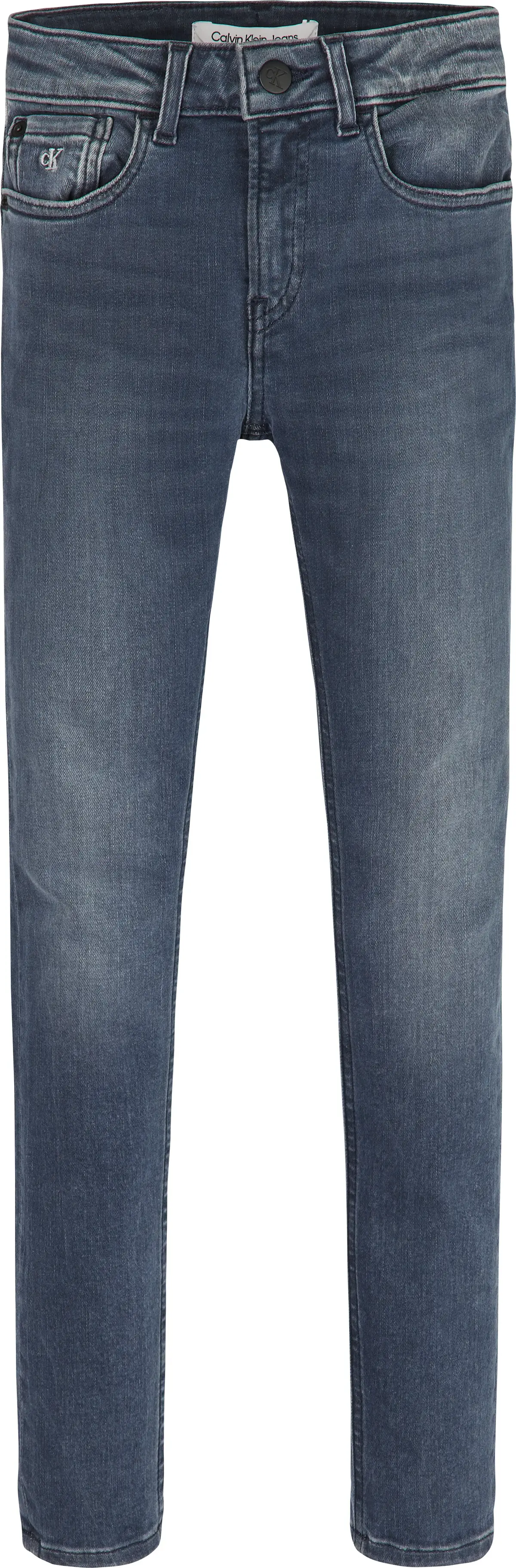 Calvin Klein SKINNY INK GREY Erkek Mavi Kot Pantolon