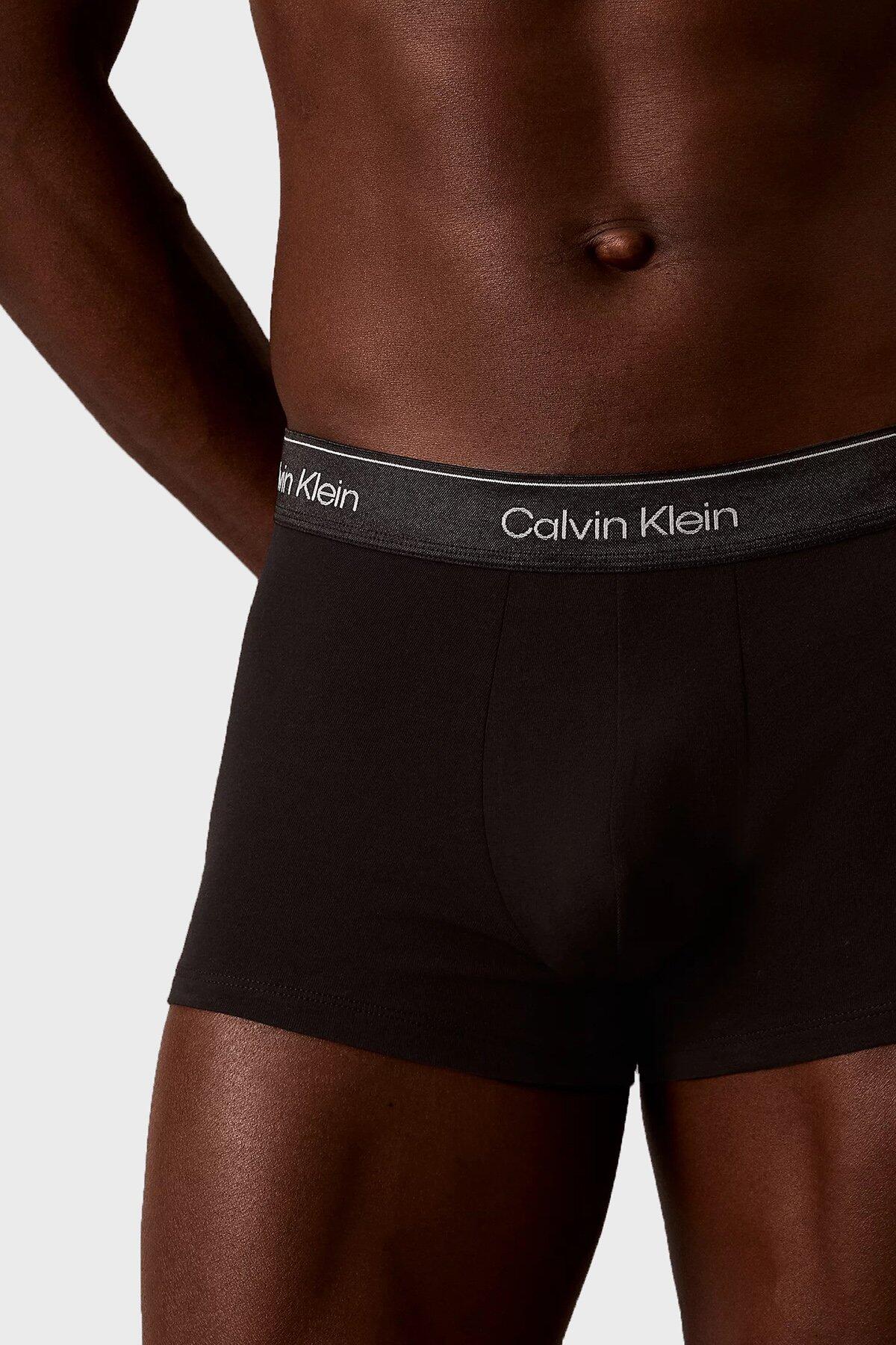 Calvin Klein TRUNK 3PK, UB1, S Siyah Erkek 3'lü Boxer