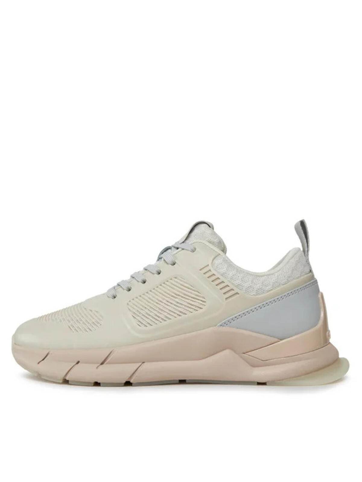Calvin Klein LACE UP RUNNER - CAG, 0F8 Bej Kadın Spor Ayakkabı