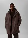 Calvin Klein LS HEATHERED NYLON B, P7I Siyah Erkek Mont