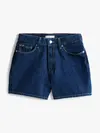 Tommy Hilfiger DNM MINI SHORT HW AC, 1A4 Mavi Kadın Şort