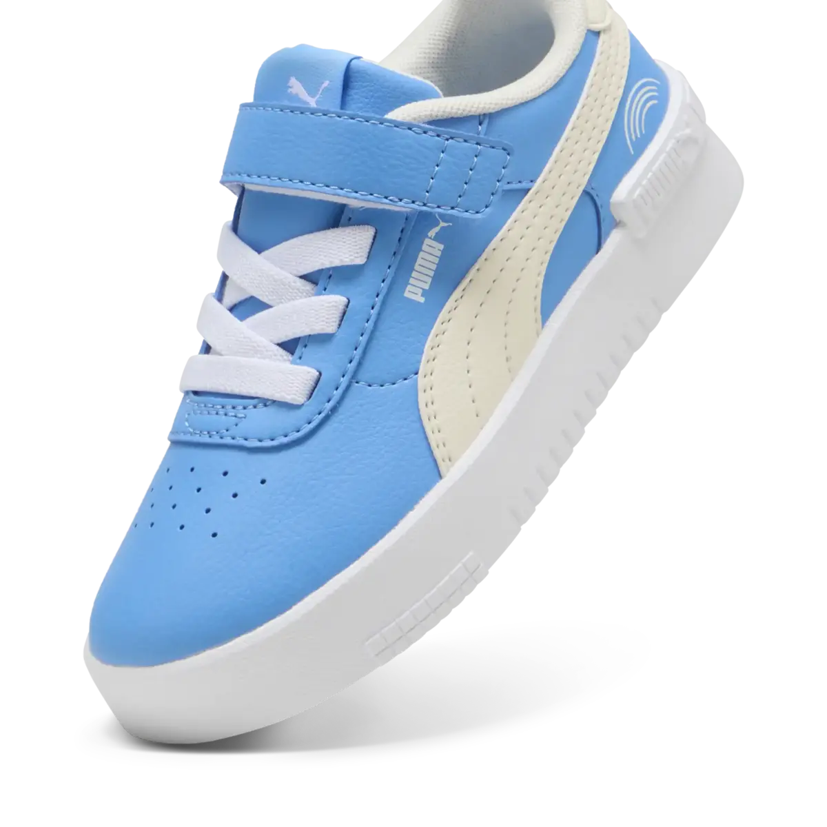 Puma Jola Colorful Rainbow AC+ PS Mavi Çocuk Spor Ayakkabı