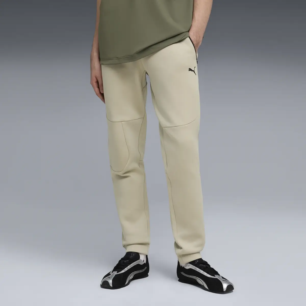 Puma PUMATECH Sweatpants DK cl Bej Erkek Eşofman Altı