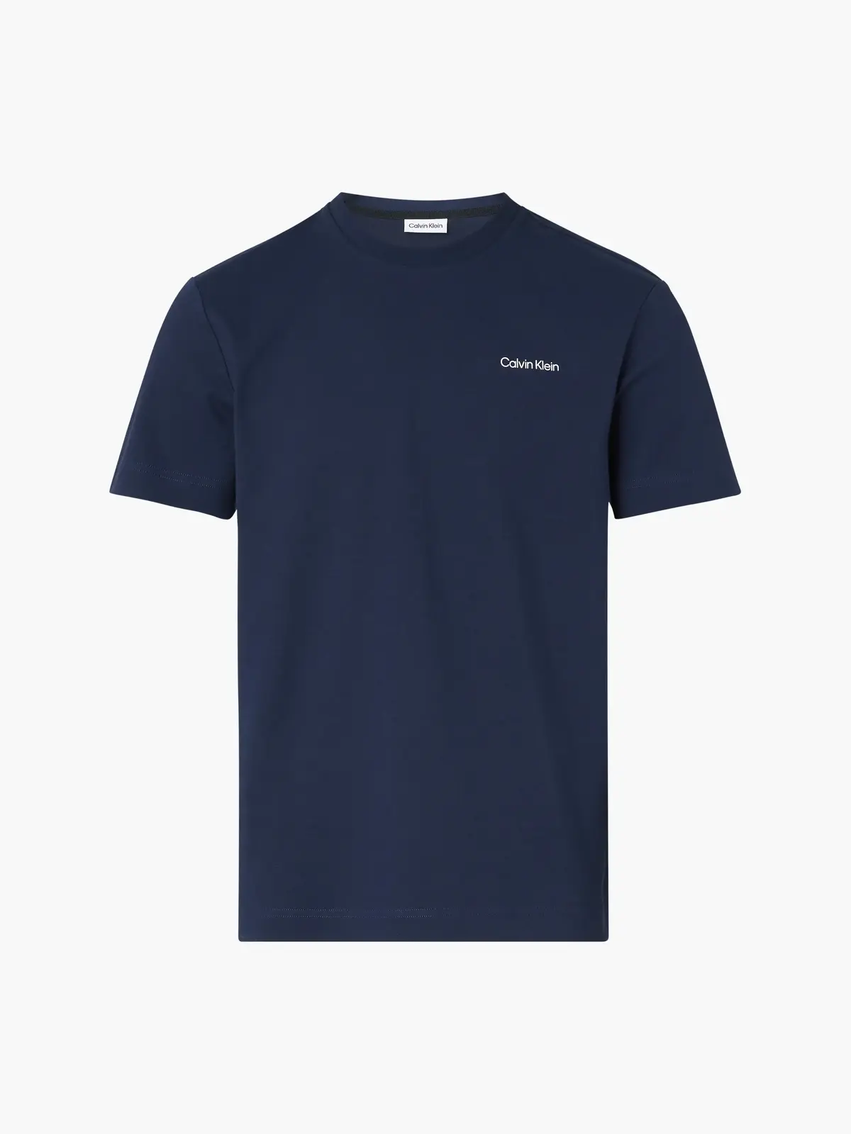 Calvin Klein MICRO LOGO INTERLOCK Erkek Antrasit T-Shirt