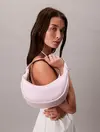 Calvin Klein PINCHED SOFT CRESCENT SM Pembe Kadın El Çantası