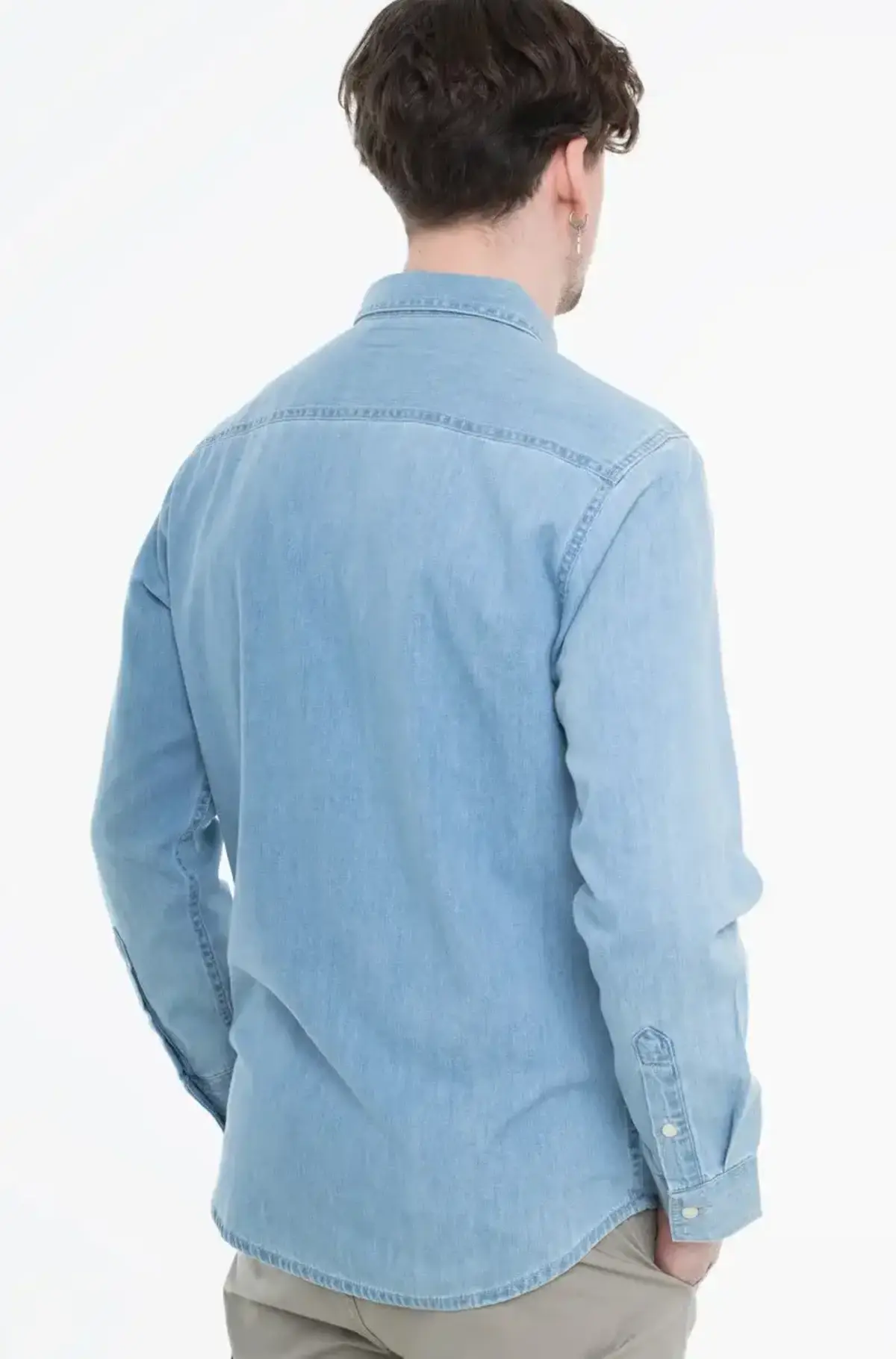 Calvin Klein CASUAL CLASSIC Mavi Erkek Gömlek Calvin Klein CASUAL CLASSIC Mavi Erkek Gömlek