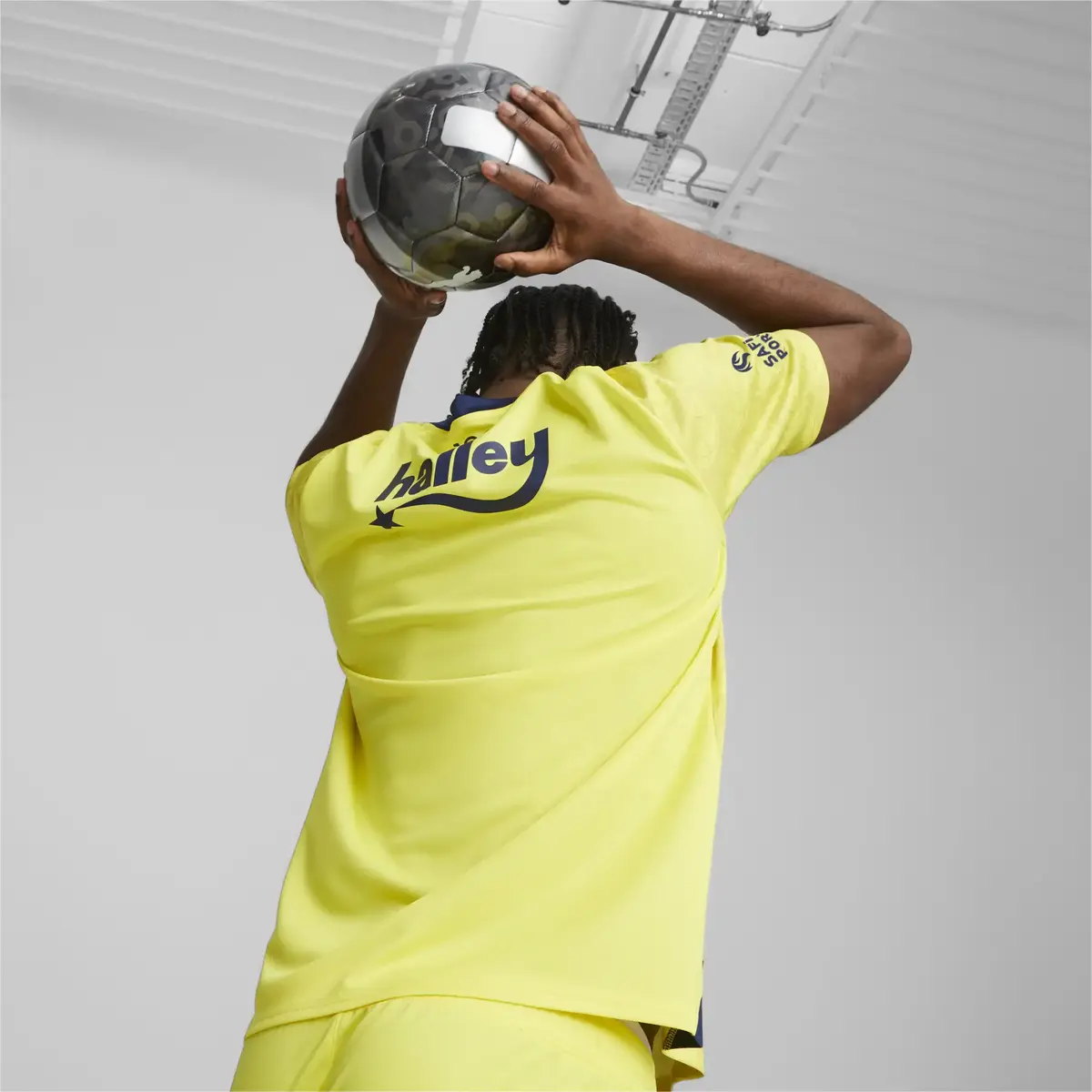 Puma FSK Away Jersey Blazing Yellow-M Sarı Erkek Takım Forması
