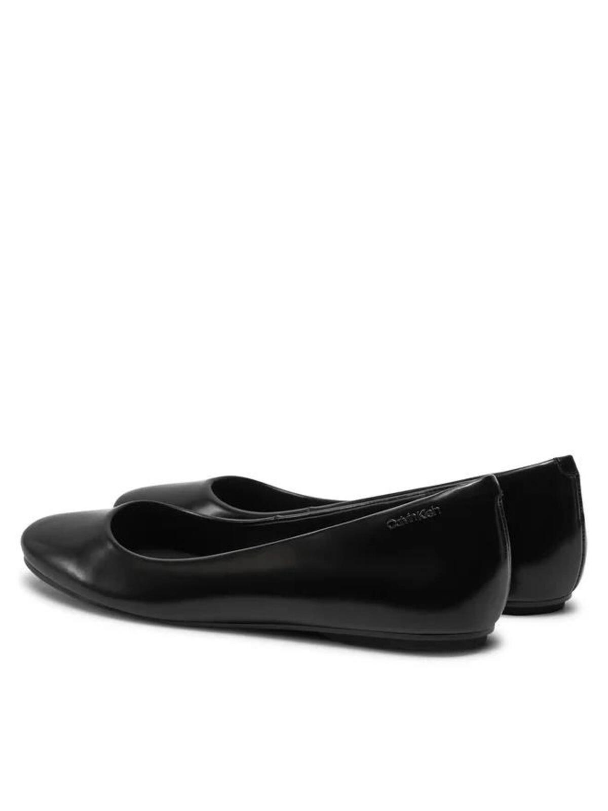 Calvin Klein CUPSOLE LACE UP HF P, BEH Siyah Kadın Babet Ayakkabı