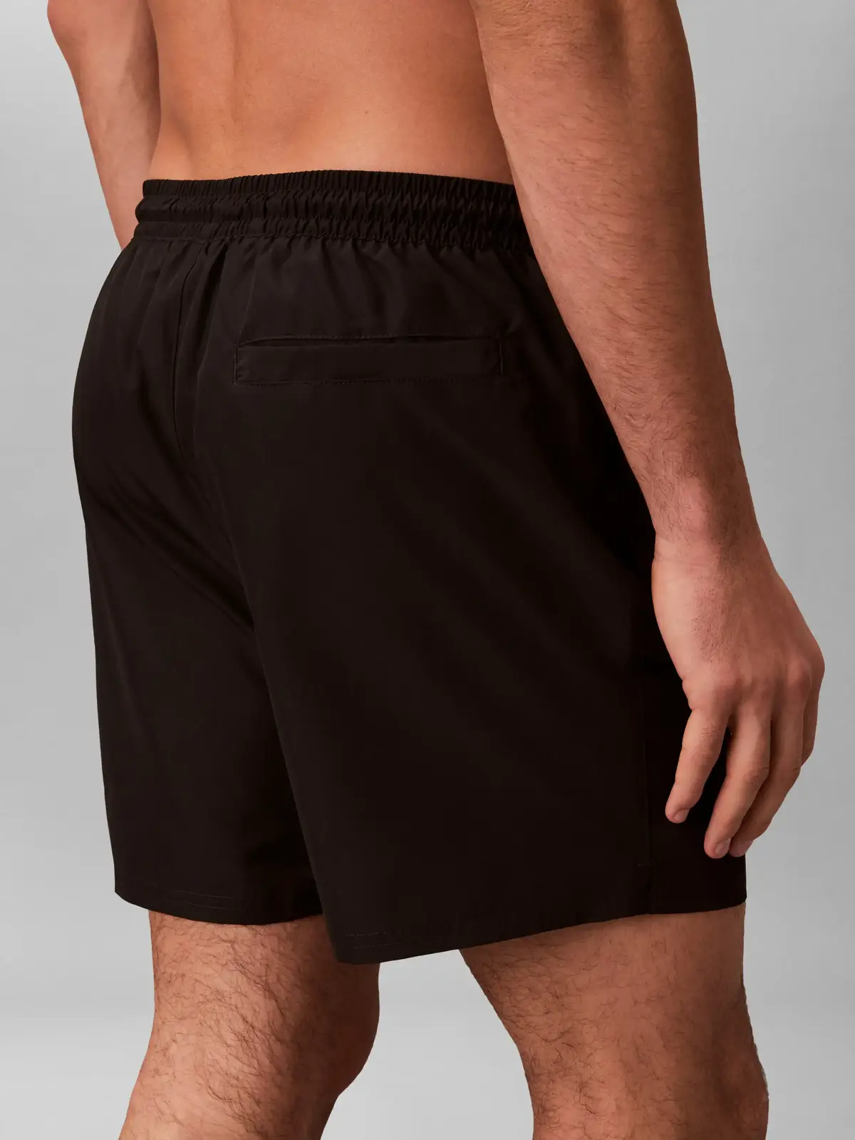 Calvin Klein MEDIUM DRAWSTRING SiYAH Erkek Orta Boy Deniz Şortu