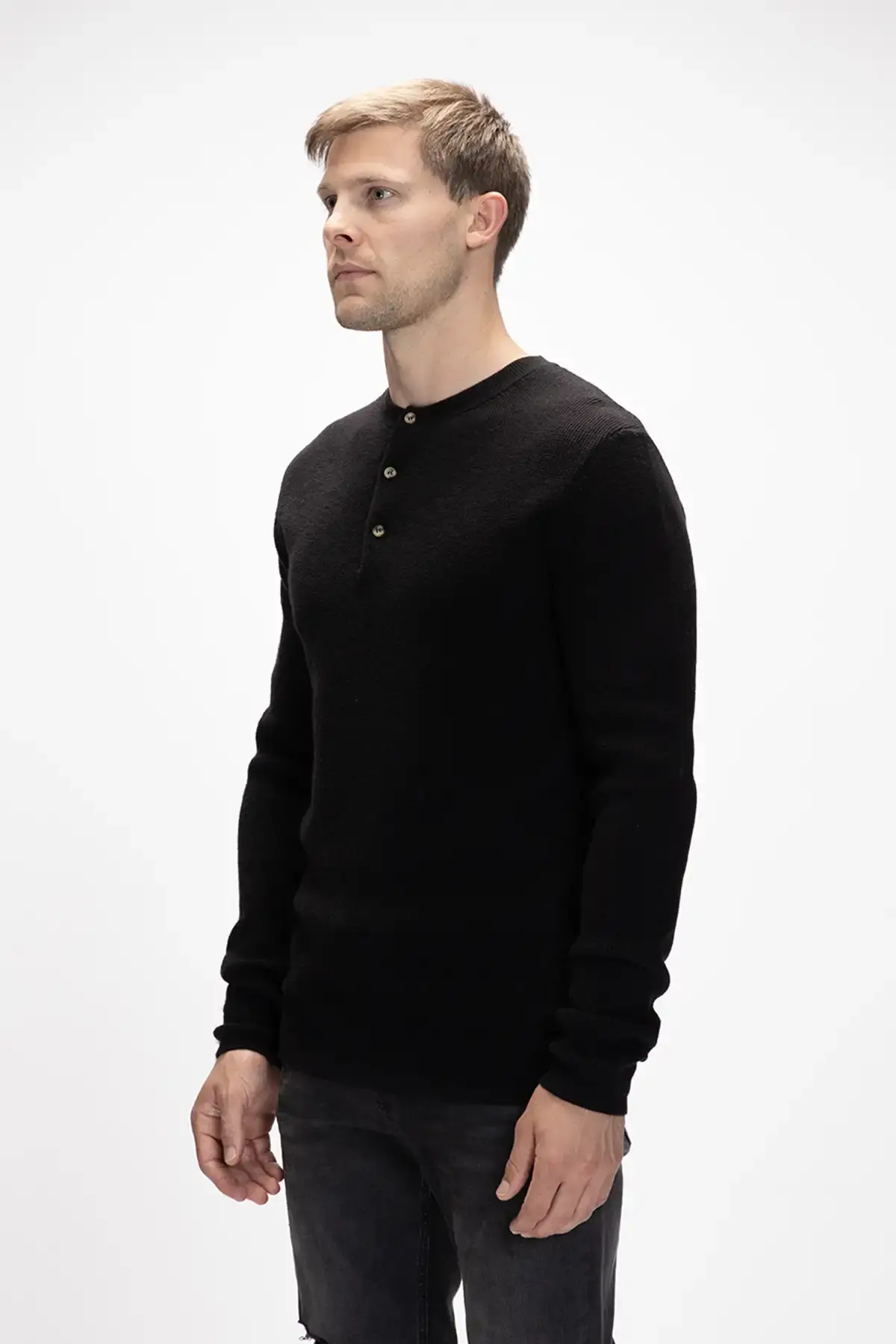 BAD BEAR MORENO JUMPER Erkek Siyah Triko Kazak