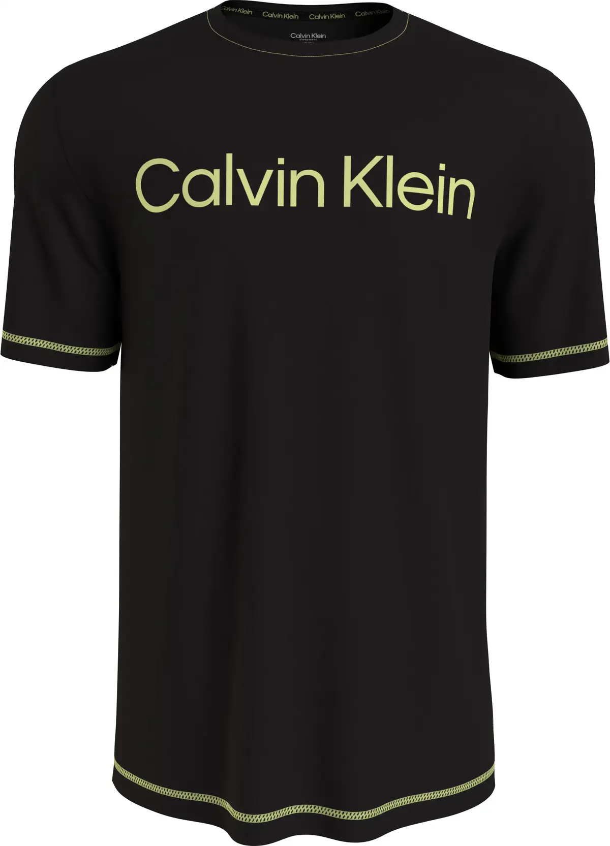 Calvin Klein S/S CREW NECK Erkek Siyah T-Shirt