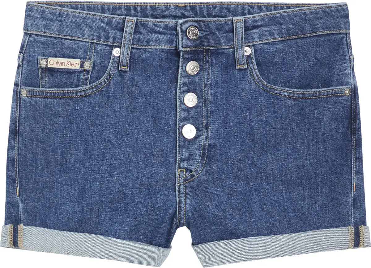 Calvin Klein MOM SHORT, 1BJ Lacivert Kadın Şort