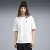 PUMA ESS Boxy Tee Beyaz Erkek T-Shirt