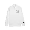 Puma X ONE PIECE T7 Jacket DK Beyaz Erkek Sweatshirt