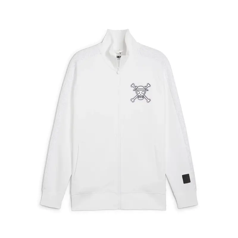 Puma X ONE PIECE T7 Jacket DK Beyaz Erkek Sweatshirt