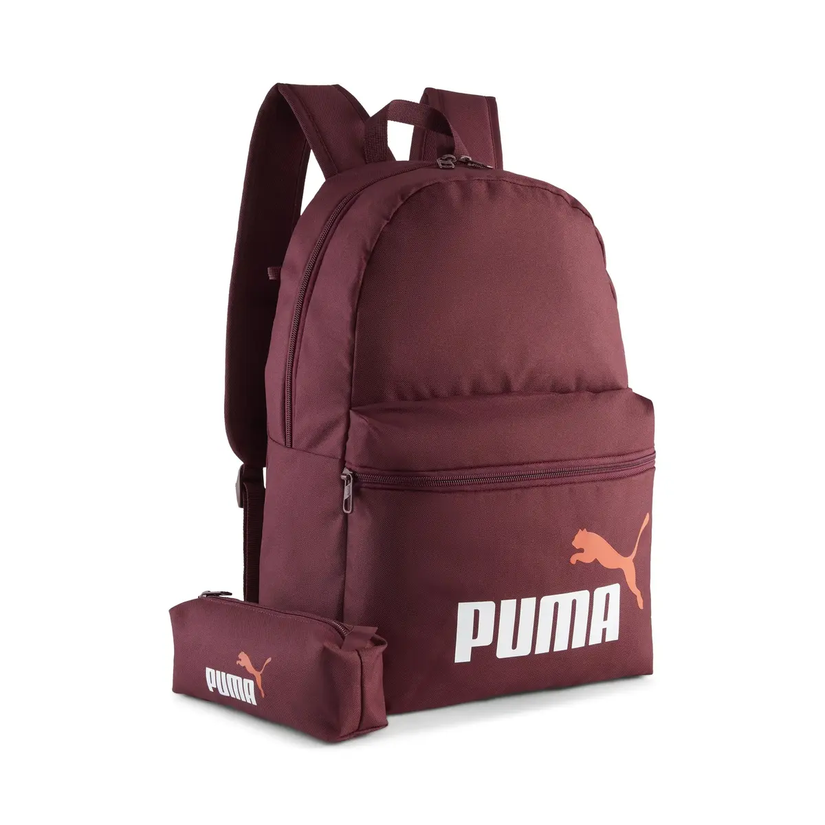 PUMA PHASE Backpack Set Bordo Unisex Sırt Çantası