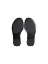 Calvin Klein ROUND FLAT SNDL LTH Kahverengi Kadın Deri Terlik