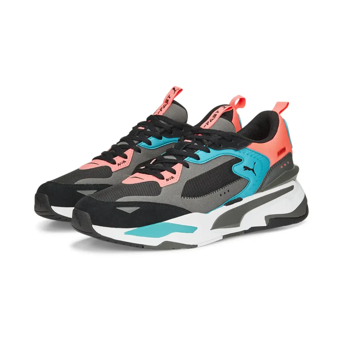 Puma RS-Fast Limiter Suede Gri Unisex Günlük Spor Ayakkabı