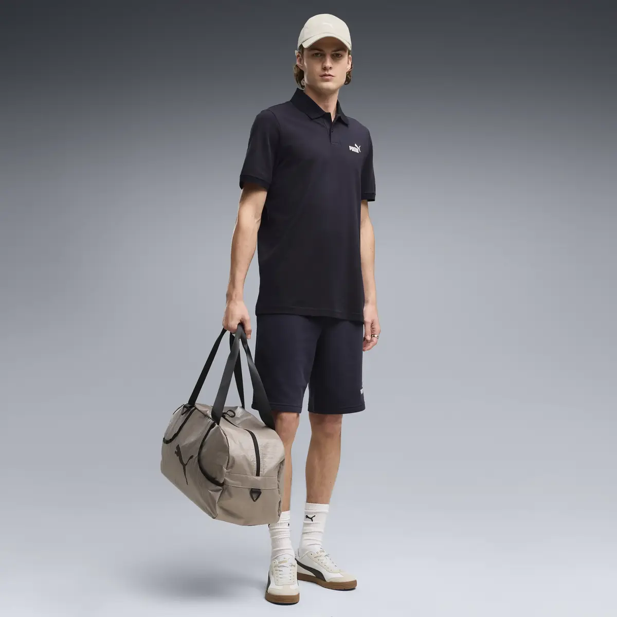 Puma ESS No. 1 Logo Pique Polo Siyah Erkek T-Shirt & Polo