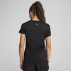 Puma GRAPHICS RUNNING SLOGAN TEE Siyah Kadın T-shirt