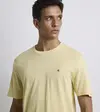 Calvin Klein SS SMOOTH CTTN SOLID CREWNK TEE Sarı Erkek Tişört