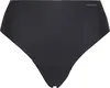 Calvin Klein HIGH WAIST THONG Kadın Siyah Tanga