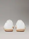 Calvin Klein ESPADRILLE CV LOGO, YBR Beyaz Erkek Ayakkabı